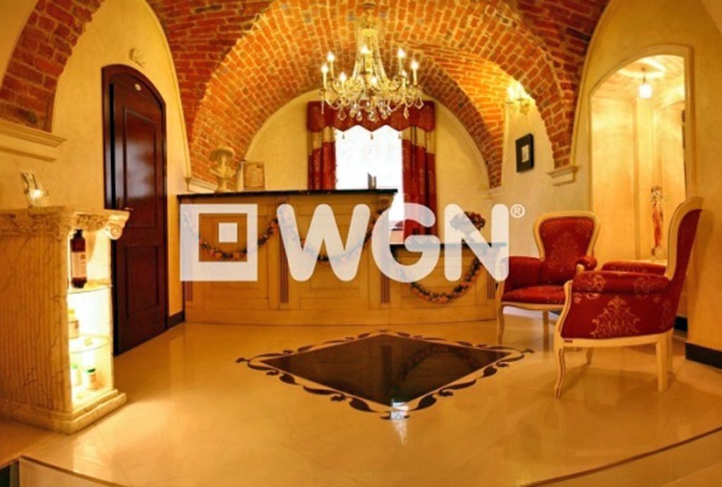 na zdjęciu ekskluzywne wnętrze luksusowego pałacu na sprzedaż w województwie śląskim