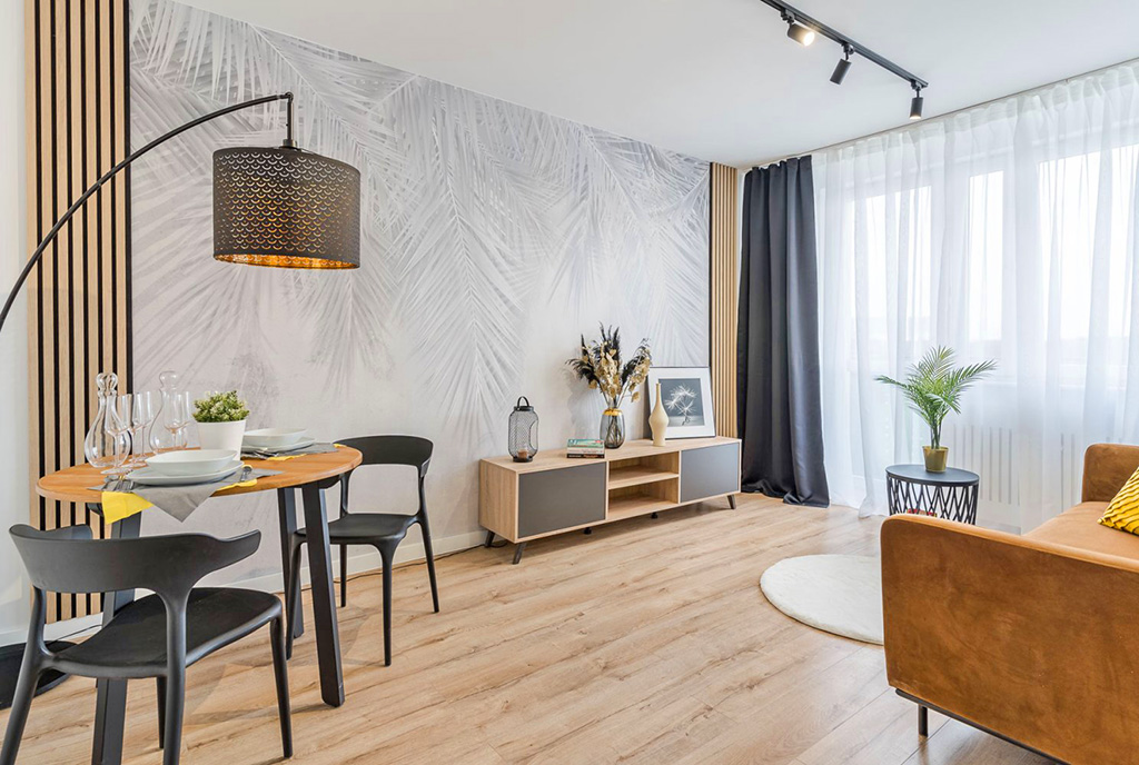 dystyngowane wnętrze ekskluzywnego apartamentu do wynajęcia Gdańsk