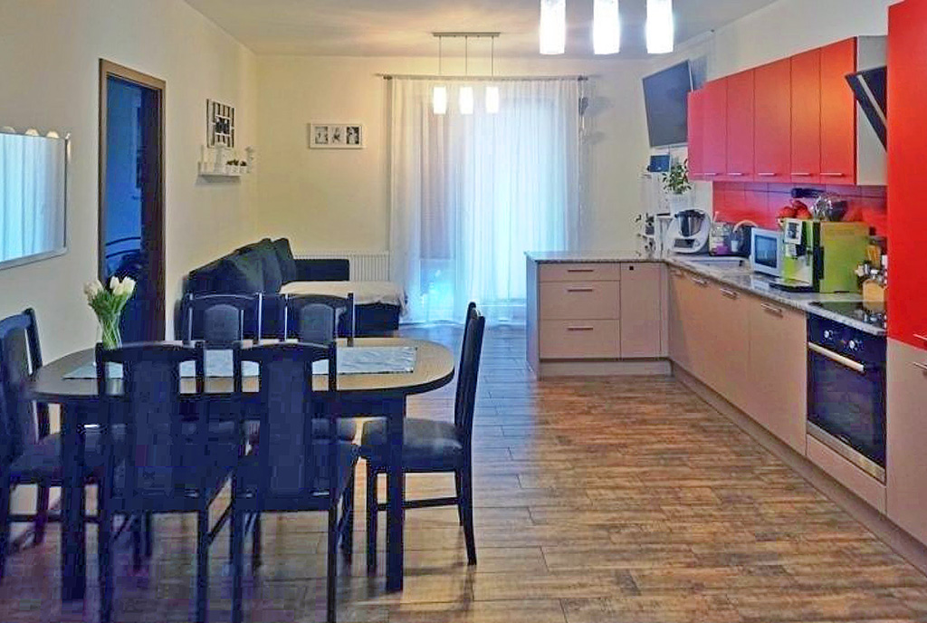 nowoczesne wyposażenie ekskluzywnego apartamentu do sprzedaży Toruń (okolice)