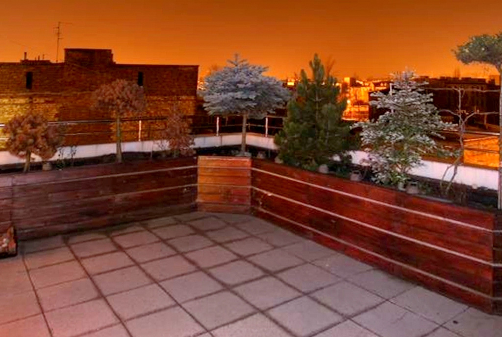 widokowy taras przy ekskluzywnym apartamencie w Częstochowie na sprzedaż