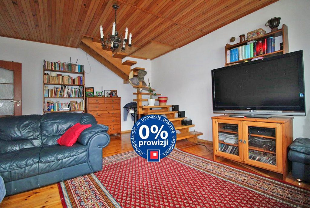 stylowy salon w ekskluzywnym apartamencie do sprzedaży w Krakowie