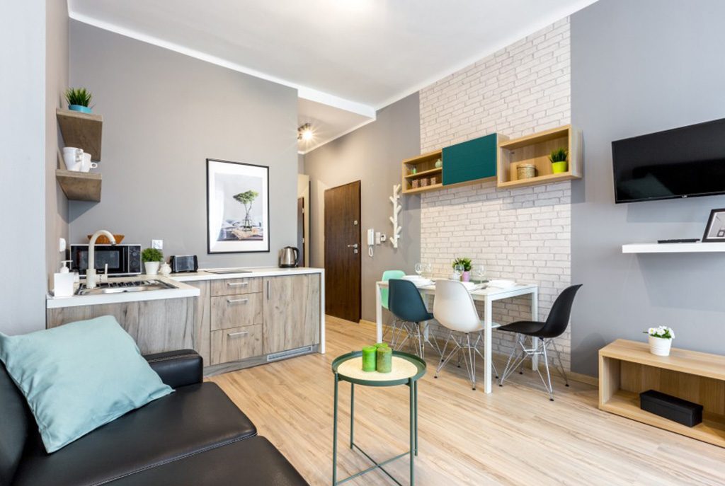 nowoczesne wnętrze ekskluzywnego apartamentu do sprzedaży w Krakowie