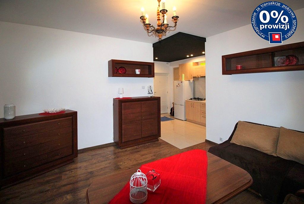 nowoczesny salon w ekskluzywnym apartamencie do sprzedaży w Krakowie