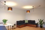 nowoczesne wnętrze salony w ekskluzywnym apartamencie do sprzedaży w Szczecinie
