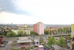 widok z balkonu oraz okien luksusowego apartamentu w Szczecinie na sprzedaż