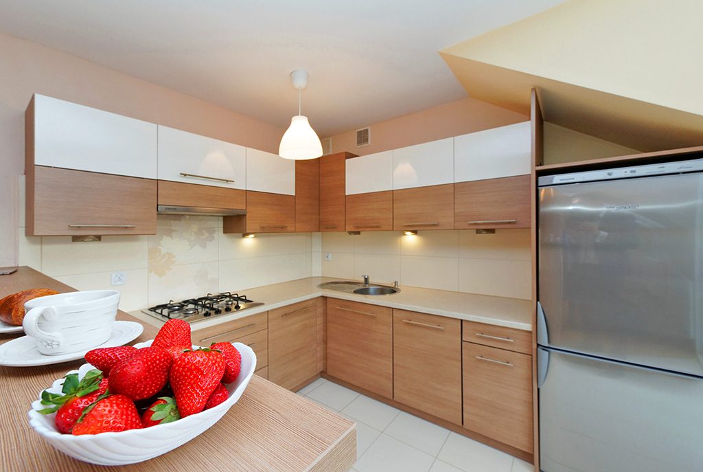 nowoczesna kuchnia w ekskluzywnym apartamencie do sprzedaży w Tarnowie