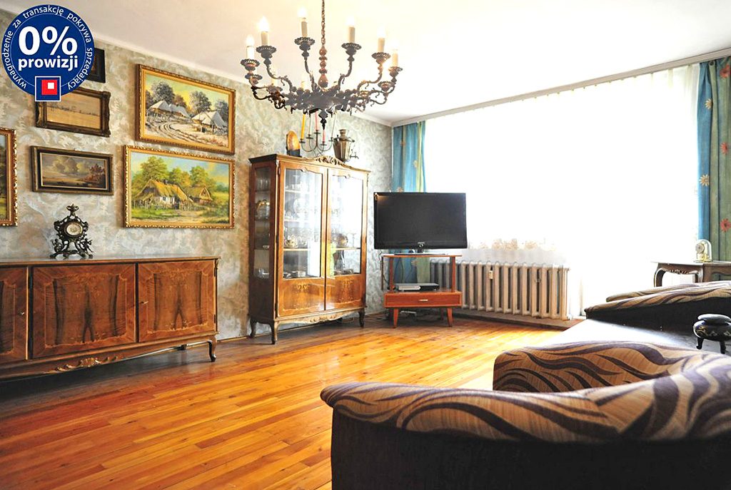 wytworny salon w ekskluzywnym apartamencie do sprzedaży w okolicach Katowic