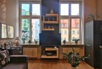 fragment ekskluzywnego salonu w luksusowym apartamencie do sprzedaży we Wrocławiu