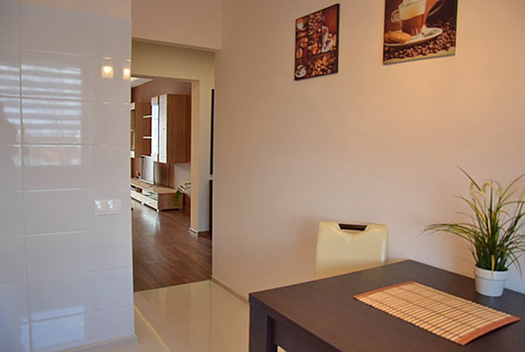 komfortowy przedpokój w luksusowym apartamencie do wynajmu w Słupsku