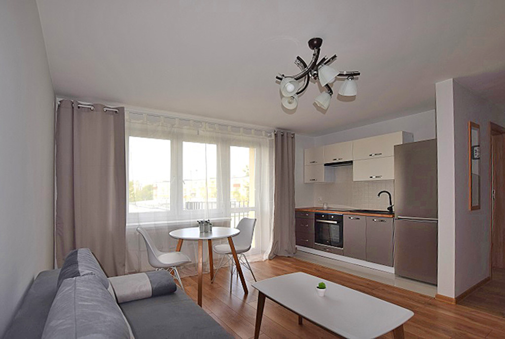 nowoczesne wnętrze ekskluzywnego apartamentu do wynajęcia w Białymstoku