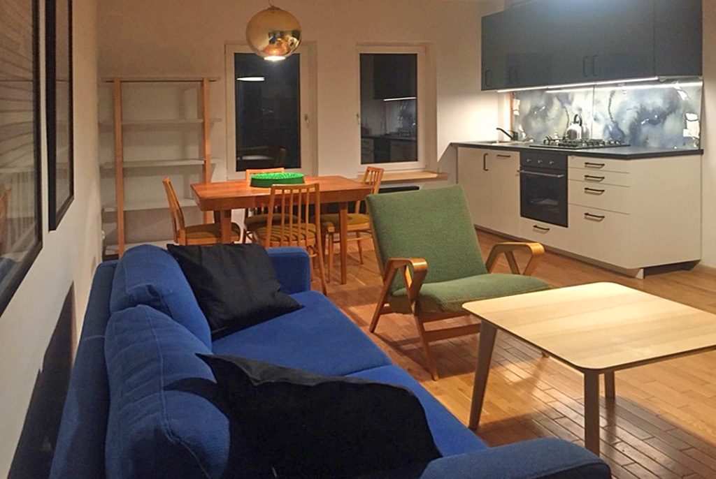 ekskluzywne wnętrze luksusowego apartamentu do wynajęcia w Katowicach