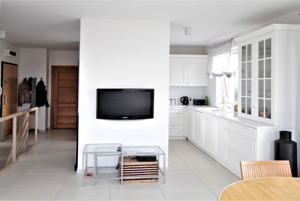 nowoczesny wnętrze ekskluzywnego apartamentu do wynajęcia w Krakowie