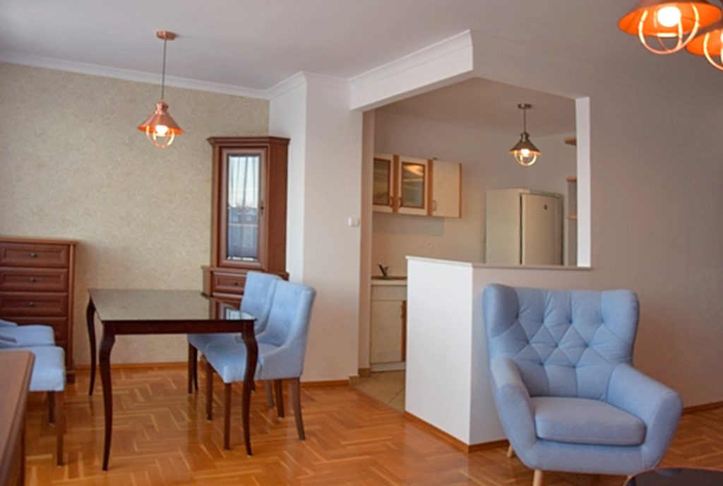 eleganckie wnętrze luksusowego apartamentu do wynajęcia w Słupsku
