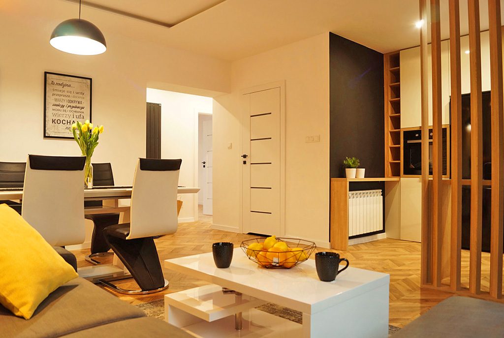 nowoczesne wnętrze ekskluzywnego apartamentu do sprzedaży w Kaliszu