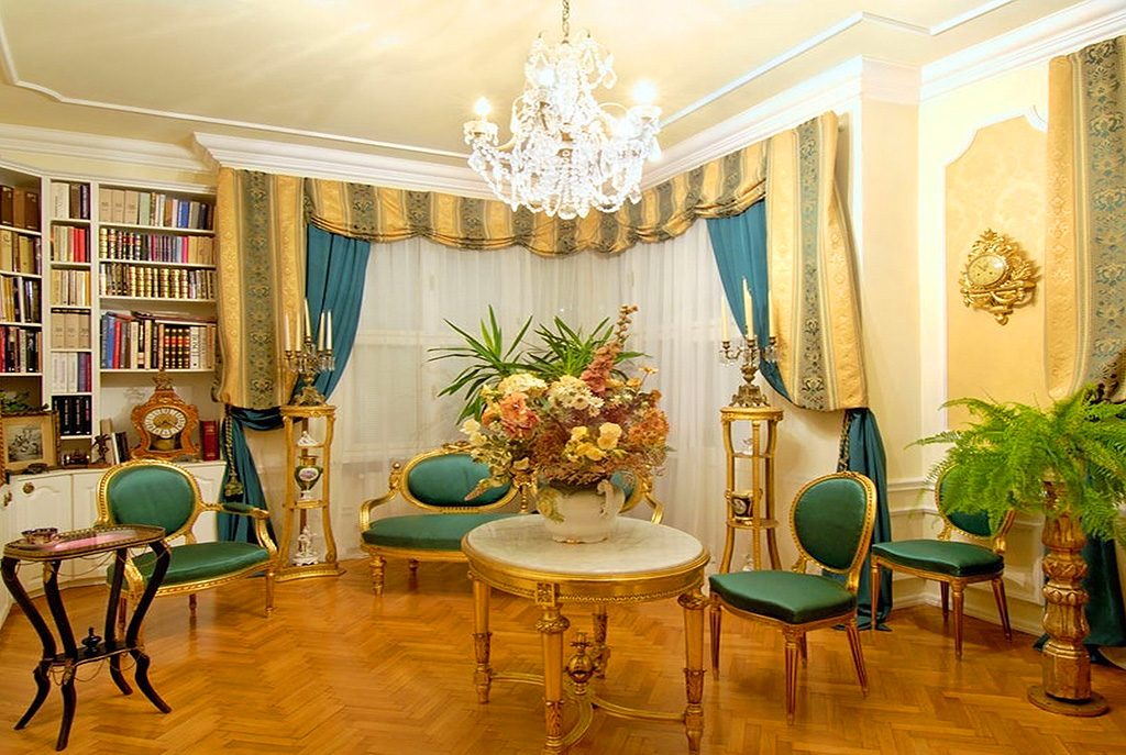 elegancki salon w ekskluzywnym apartamencie do sprzedaży w Rzeszowie