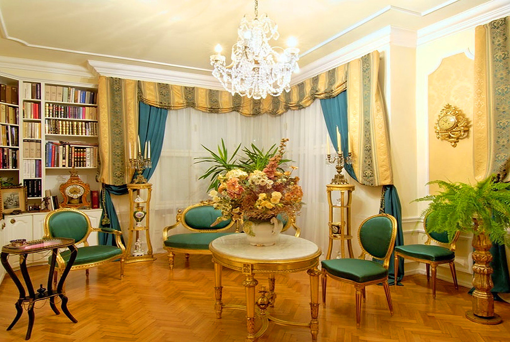 elegancki salon w ekskluzywnym apartamencie do sprzedaży w Rzeszowie