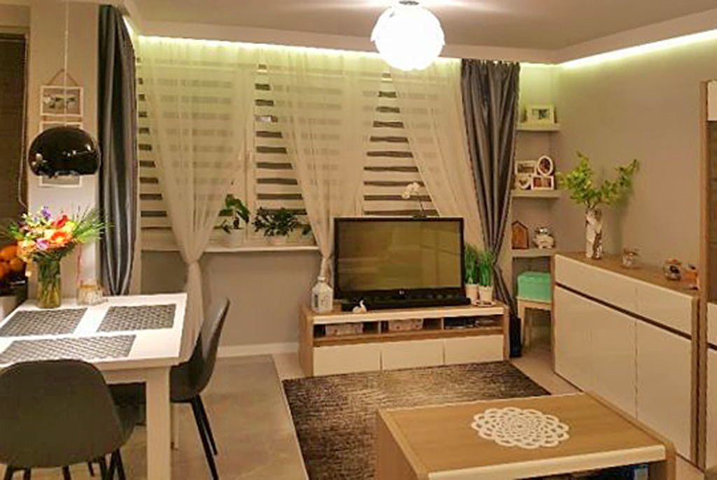 prestiżowy salon w luksusowym apartamencie do sprzedaży w Szczecinie