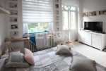 widok na zaciszna, prywatną sypialnię w luksusowym apartamencie do sprzedaży w Szczecinie
