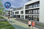 zdjęcie prezentuje fragment osiedla w Szczecinie, na którym mieści się oferowany na sprzedaż luksusowy apartament