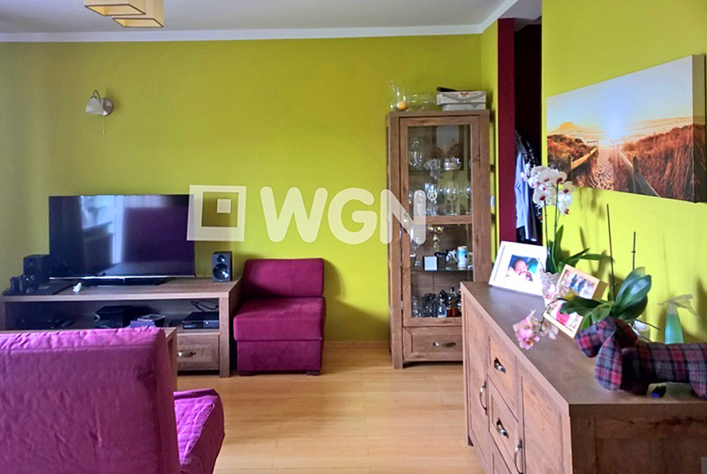 elegancki salon w ekskluzywnym apartamencie do sprzedaży w okolicy Bielska-Białej