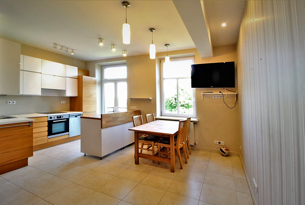 nowoczesne wnętrze ekskluzywnego apartamentu do wynajęcia w Krakowie