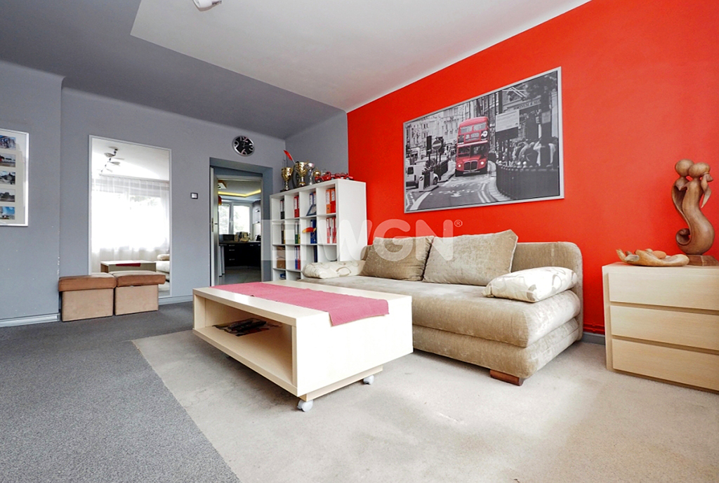 nowoczesny salon w ekskluzywnym apartamencie do wynajęcia w Tarnowie