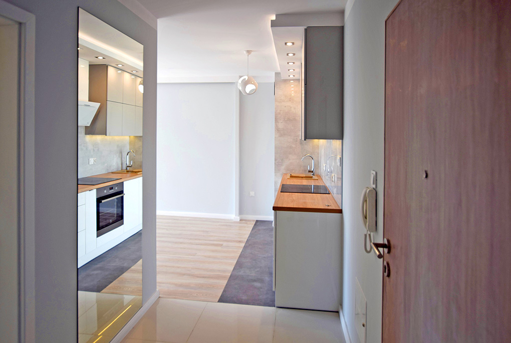 nowoczesne wnętrze ekskluzywnego apartamentu do sprzedaży w Białymstoku