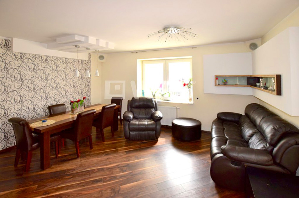 luksusowy salon w ekskluzywnym apartamencie do sprzedaży w Białymstoku