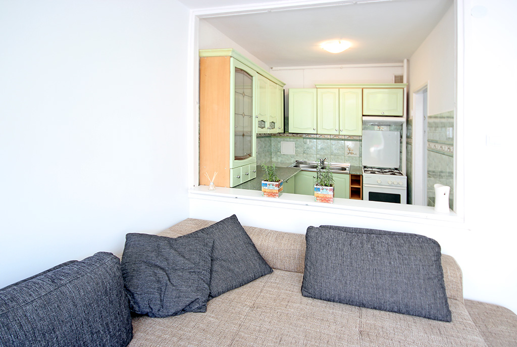 widok z salonu na luksusowy apartament do sprzedaży w Szczecinie