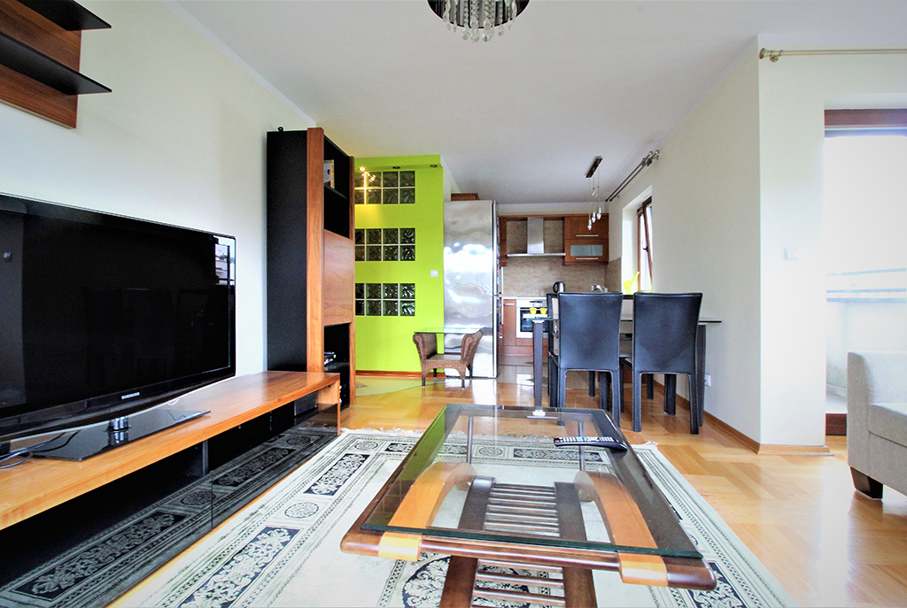 nowoczesne wnętrze ekskluzywnego apartamentu do wynajęcia w Krakowie