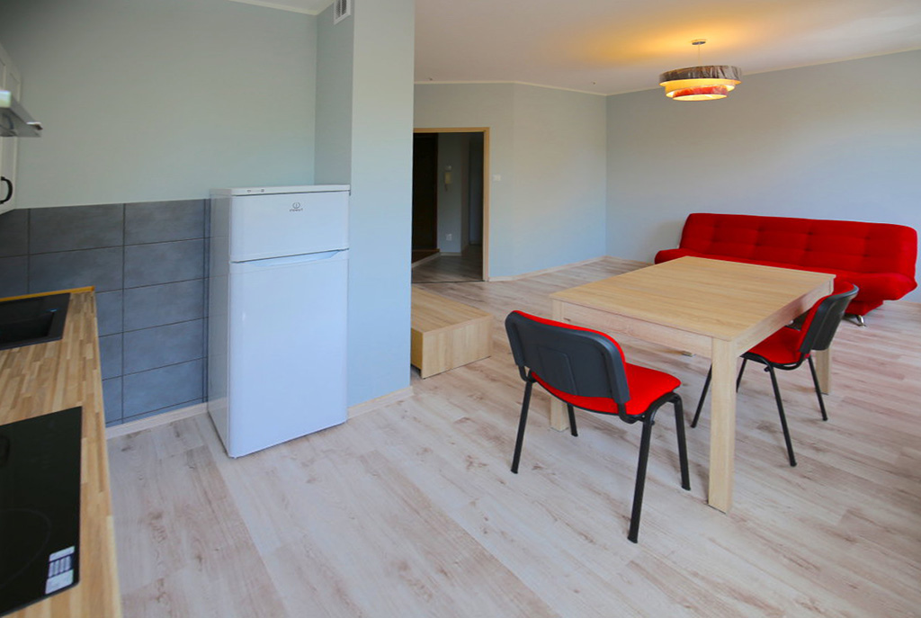 na zdjęciu jadalnia w luksusowym apartamencie w Szczecinie na wynajem