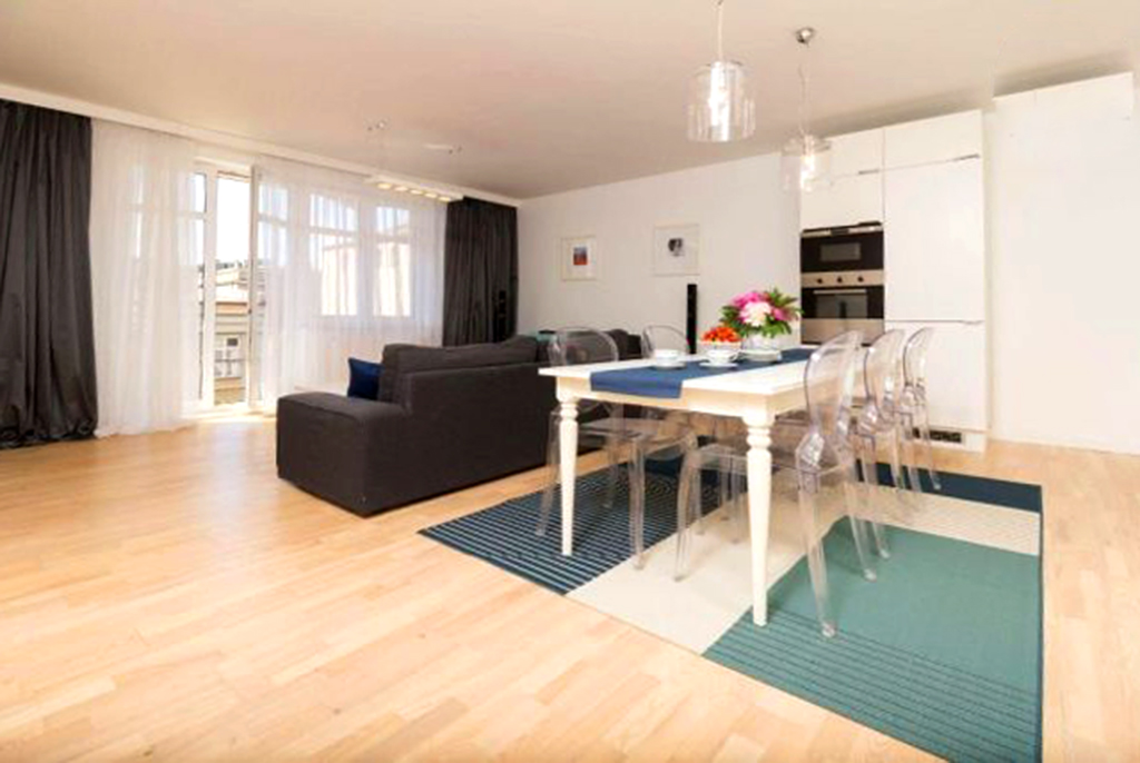 prestiżowe wnętrze ekskluzywnego apartamentu do wynajęcia w Szczecinie