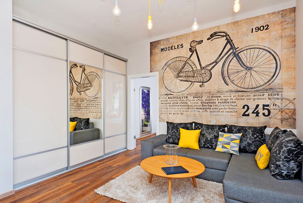 designerskie wnętrze ekskluzywnego apartamentu do wynajęcia w Krakowie