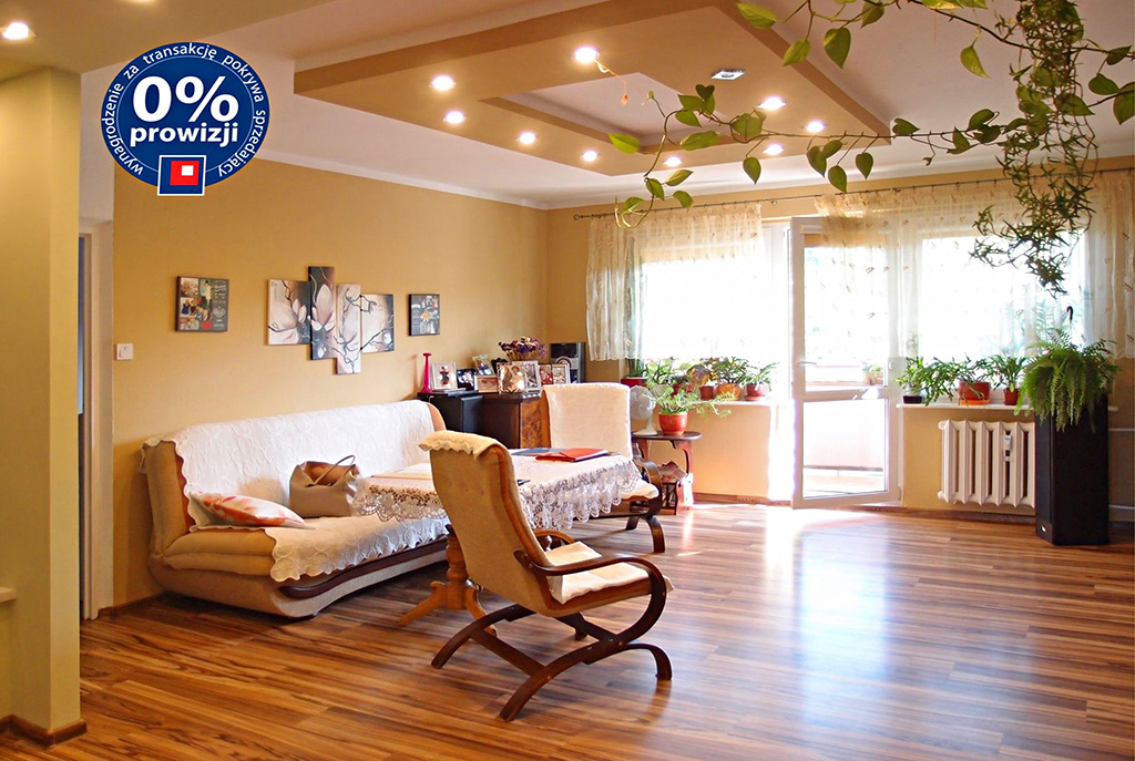 nowoczesny, elitarny salon w luksusowym apartamencie do sprzedaży w Szczecinie