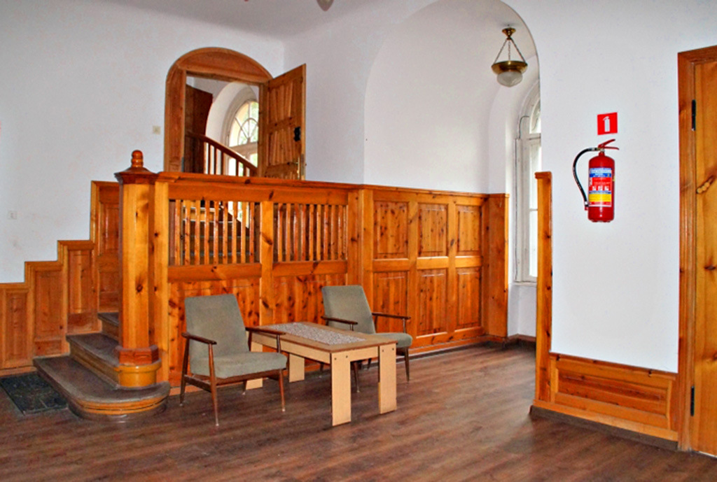 fragment stylowego wnętrza luksusowego pałacu do sprzedaży w Zachodniopomorskiem