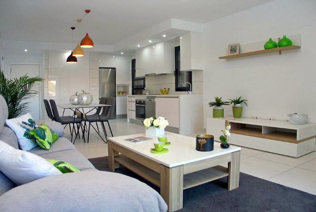 prestiżowe wnętrze ekskluzywnego apartamentu do sprzedaży w Hiszpanii (Orihuela Costa)