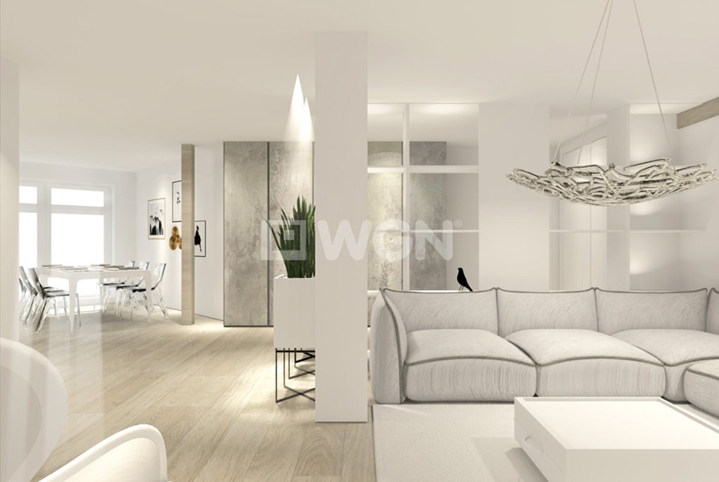 komfortowe, przestronne pokoje w luksusowym apartamencie do sprzedaży w Szczecinie