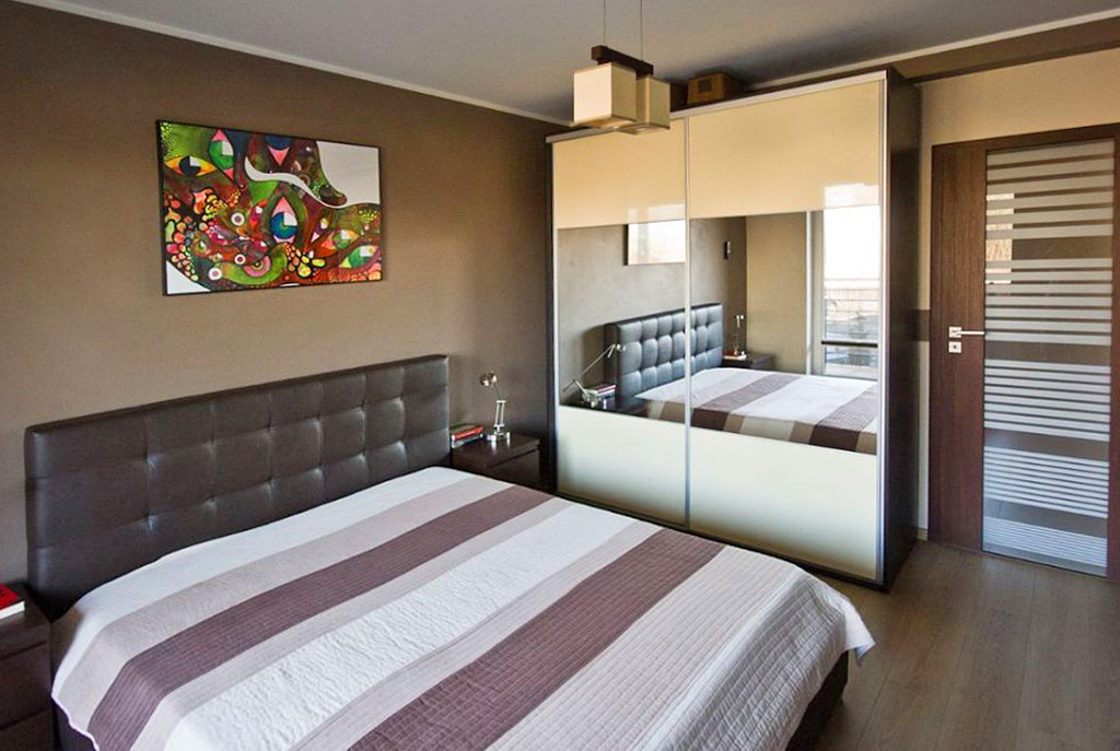 prywatna, elegancka sypialnia w luksusowym apartamencie w okolicach Katowic na sprzedaż