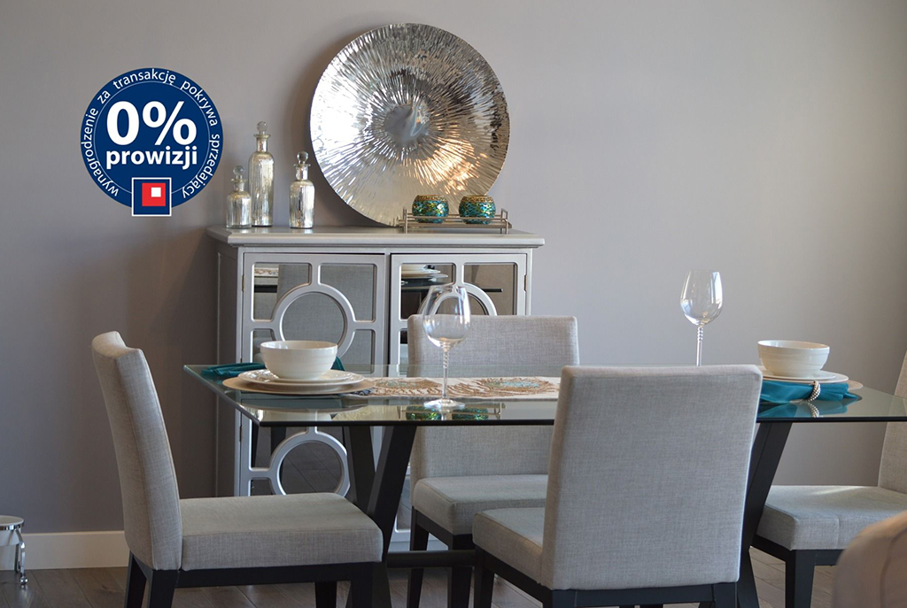 fragment salonu w luksusowym apartamencie do sprzedaży w Krakowie