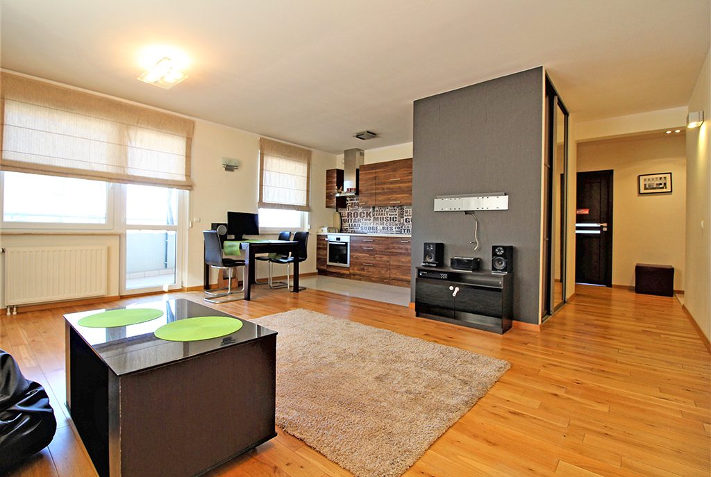 prestiżowy salon w ekskluzywnym apartamencie do sprzedaży w Krakowie