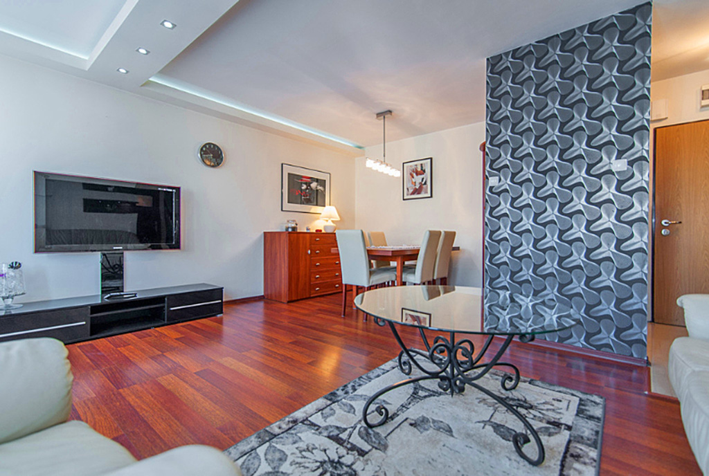 elegancki salon w luksusowym apartamencie do sprzedaży Piła
