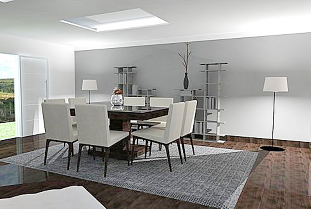 nowoczesny i prestiżowy salon w ekskluzywnym apartamencie do sprzedaży Kraków