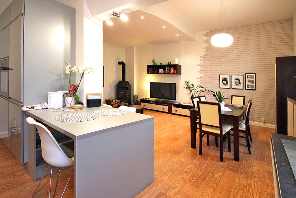 nowoczesne wnętrze luksusowego apartamentu na sprzedaż Szczecin