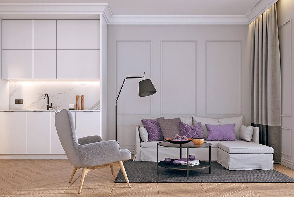 fragment jednego z pokoi w luksusowym apartamencie Świnoujście do sprzedaży
