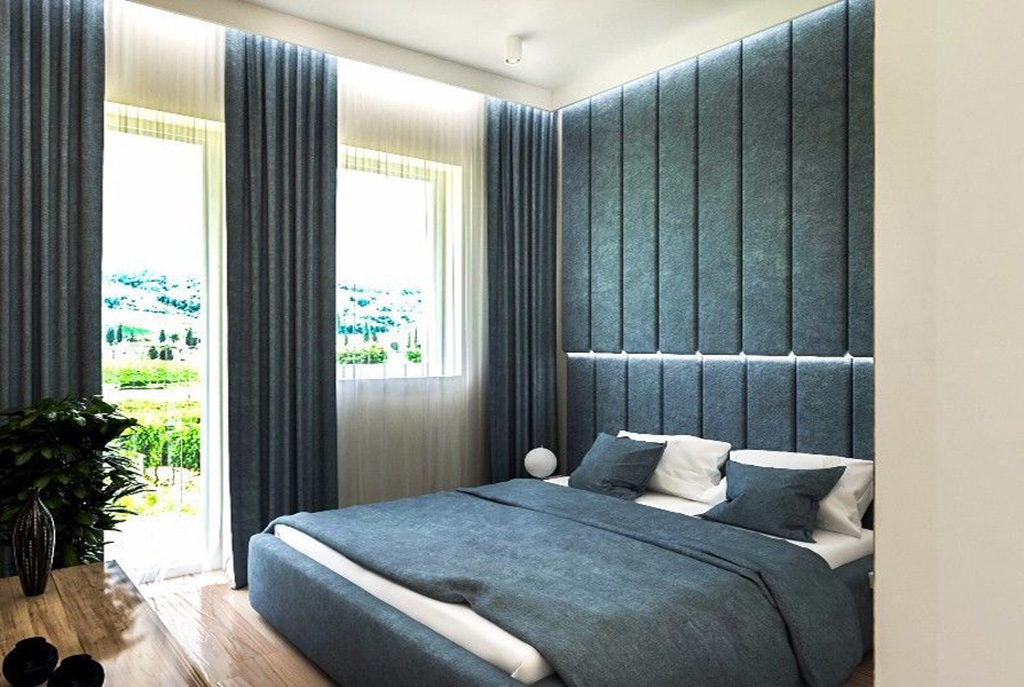 zaciszna, prywatna sypialnia w luksusowym apartamencie do sprzedaży Kraków