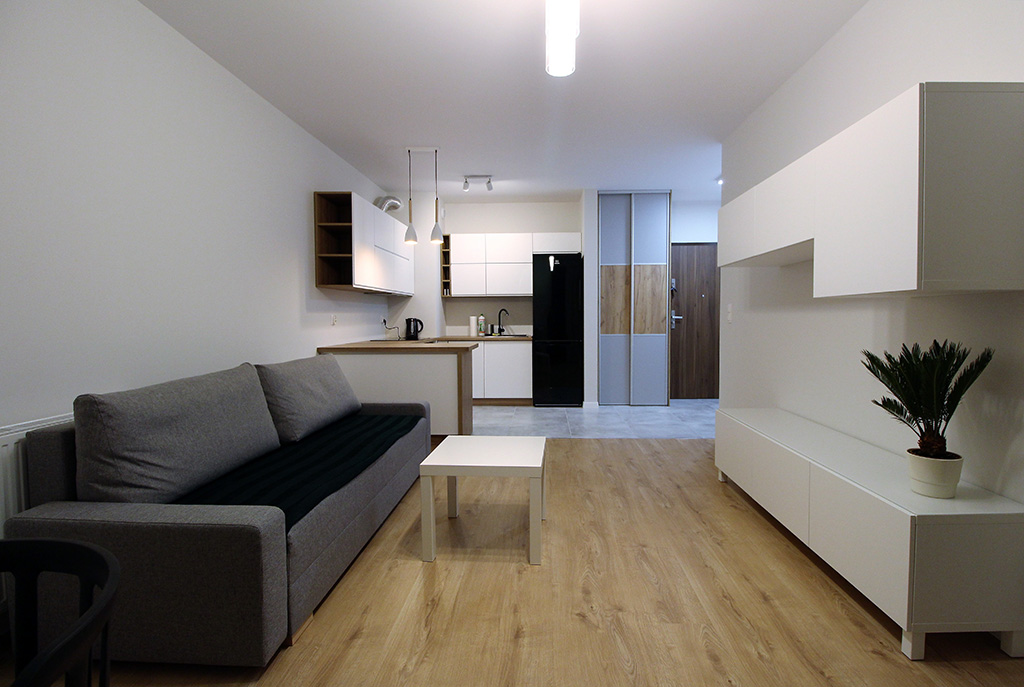 nowoczesne wnętrze luksusowego apartamentu do wynajęcia Kraków