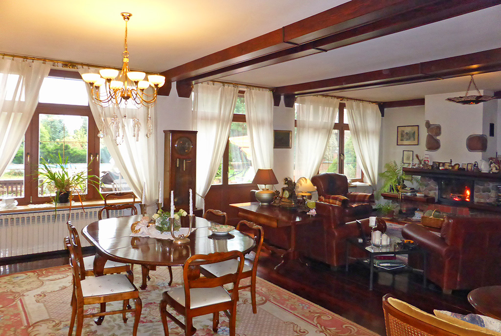 prestiżowy salon w ekskluzywnej willi do sprzedaży Kwidzyn