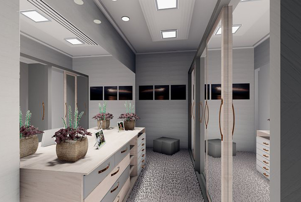 jedno z eleganckich pomieszczeń w luksusowym apartamencie na sprzedaż Ustroń