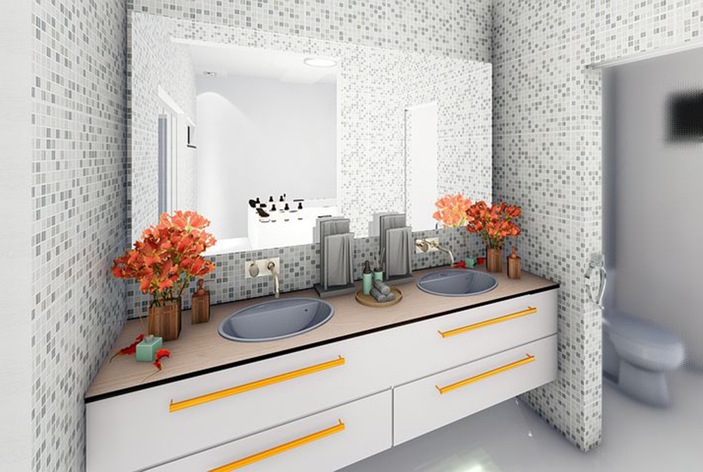 prywatna łazienka w luksusowym apartamencie na sprzedaż Wisła