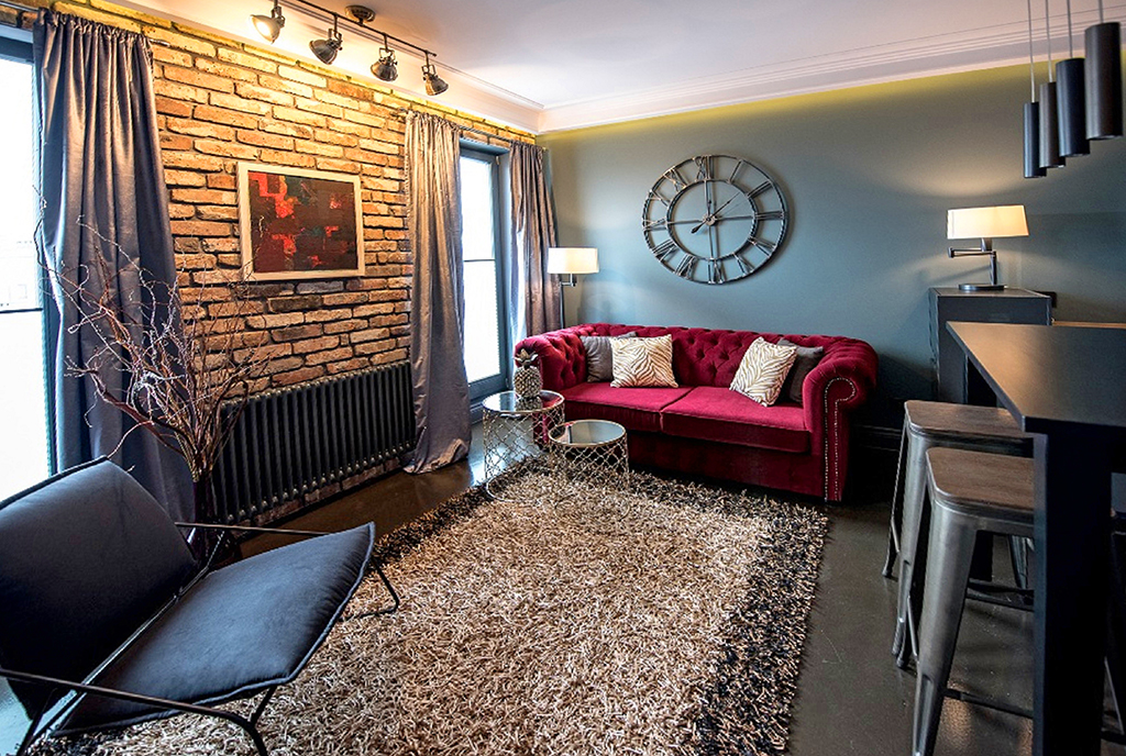 prestiżowy salon w ekskluzywnym apartamencie do wynajęcia Kraków